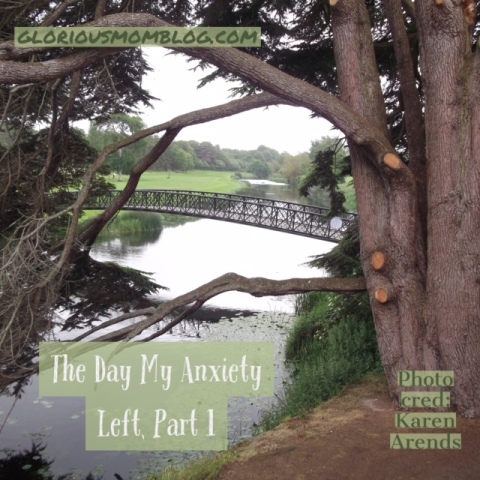 The Day My Anxiety Left: read about how I stopped stressing out so much. Check it out at gloriousmomblog.com.